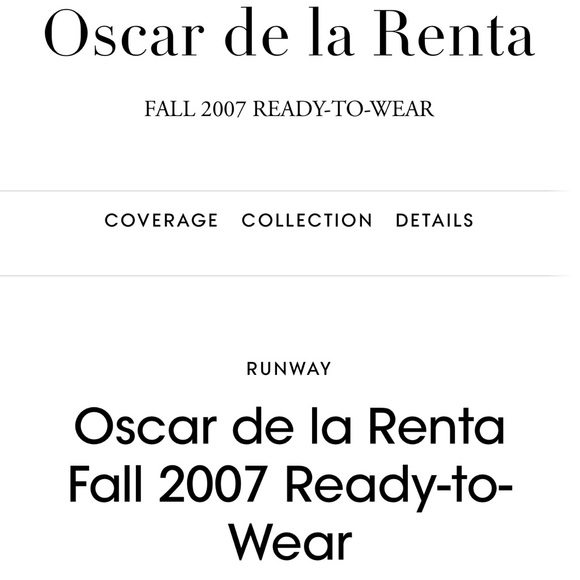 Vintage Oscar de la Renta 2007 enamel embroidered - Picture 6 of 7